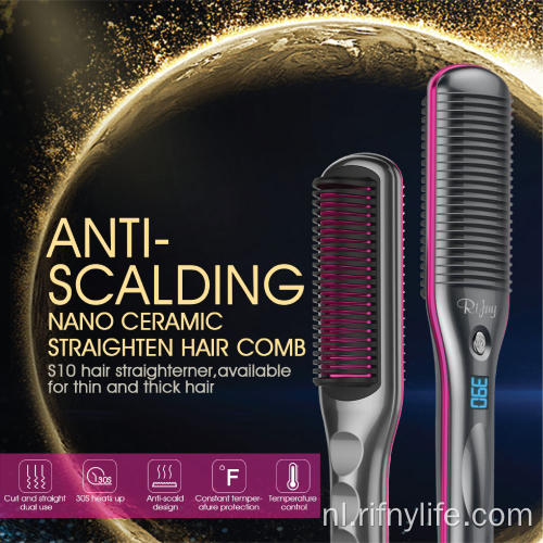 Salon Nano keramische titanium stijltangen